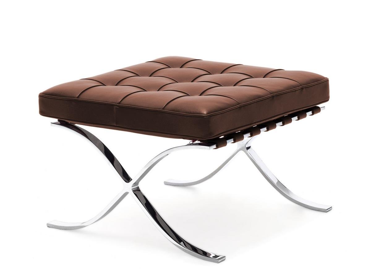 Knoll International Barcelona Hocker Relax Von Ludwig Mies Van Der Rohe 1929 Designermobel Von Smow De