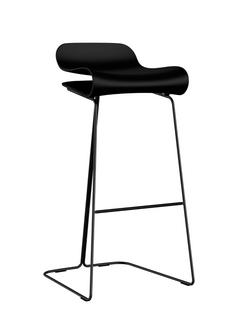 BCN Barhocker Schwarz|Stahl, Farbton Sitzschale|Barvariante: 76 cm