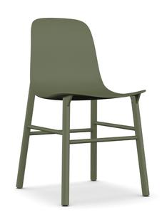 Sharky Olivgrün|lackiertes Holz, Farbton Sitzschale
