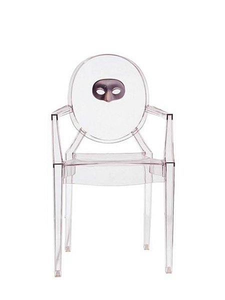 Kartell Louis Ghost, Motiv-Maske von Philippe Starck - Designermöbel ... Kartell Louis Ghost, Motiv-Maske von Philippe Starck - Designermöbel ...