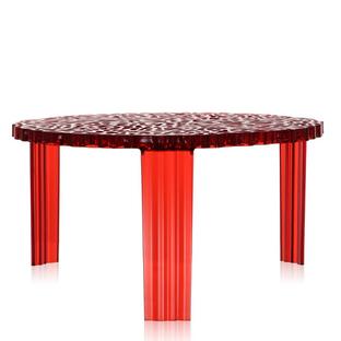 T-Table 28 cm|Transparent|Rot