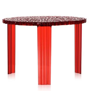 T-Table 36 cm|Transparent|Rot