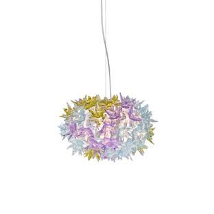 Bloom Pendelleuchte Klein (ø 28 cm)|Transparent/lavendel