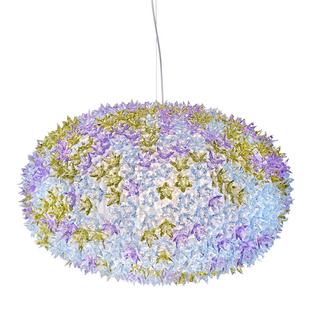 Bloom Pendelleuchte Groß (ø 80 cm)|Transparent/lavendel