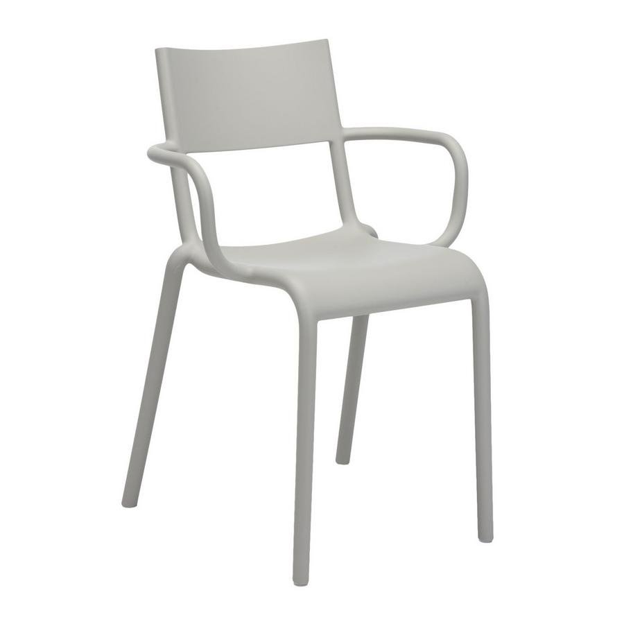 Kartell Generic A, Grau von Philippe Starck, 2017 Kartell - Generic A Stuhl, taubengrau