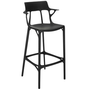 A.I. Stool Recycled 75 cm|Schwarz