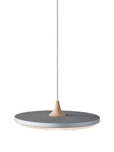 Soleil Pendant S: H 5 x Ø 35 cm|Silver Cloud|Kunststoff|Ohne Dimmer