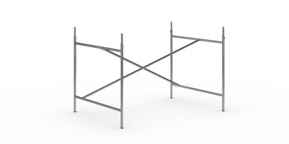 Eiermann 1 Tischgestell  Stahl farblos|versetzt|110 x 78 cm|Mit Verlängerung (Höhe 72-85 cm)