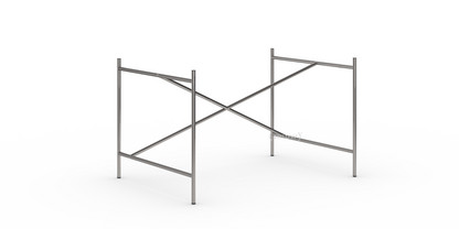 Eiermann 1 Tischgestell  Stahl farblos|versetzt|110 x 78 cm|Ohne Verlängerung (Höhe 66 cm)
