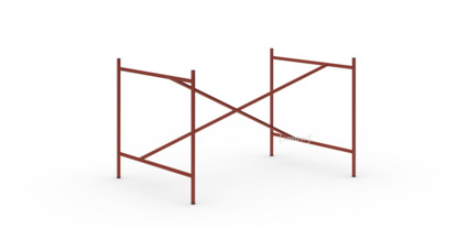 Eiermann 1 Tischgestell  Oxidrot|mittig|110 x 78 cm|Ohne Verlängerung (Höhe 66 cm)