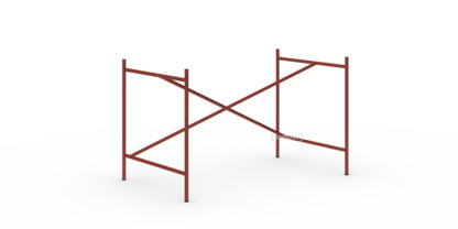 Eiermann 1 Tischgestell  Oxidrot|versetzt|110 x 66 cm|Ohne Verlängerung (Höhe 66 cm)