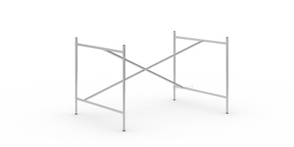 Eiermann 1 Tischgestell  Silber|versetzt|110 x 78 cm|Ohne Verlängerung (Höhe 66 cm)