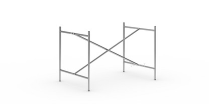 Eiermann 2 Tischgestell  Edelstahl|senkrecht, mittig|100 x 66 cm|Ohne Verlängerung (Höhe 66 cm)