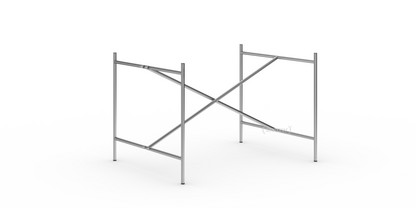 Eiermann 2 Tischgestell  Edelstahl|senkrecht, mittig|100 x 78 cm|Ohne Verlängerung (Höhe 66 cm)