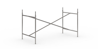 Eiermann 2 Tischgestell  Stahl farblos|senkrecht, mittig|135 x 66 cm|Mit Verlängerung (Höhe 72-85 cm)