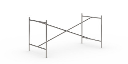 Eiermann 2 Tischgestell  Stahl farblos|senkrecht, mittig|135 x 66 cm|Ohne Verlängerung (Höhe 66 cm)