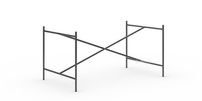 Eiermann 2 Tischgestell  Schwarz|senkrecht, mittig|135 x 78 cm|Ohne Verlängerung (Höhe 66 cm)