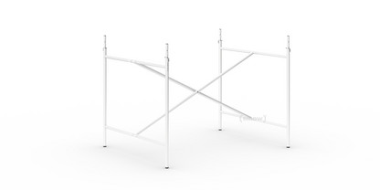 Eiermann 2 Tischgestell  Weiß|senkrecht, mittig|100 x 78 cm|Mit Verlängerung (Höhe 72-85 cm)