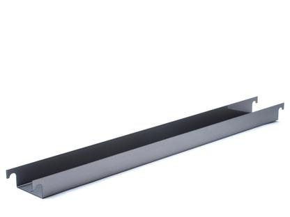 Kabelrinne für Eiermann Tischgestelle Für Tischgestell 110 cm (Eiermann 1)|Stahl farblos