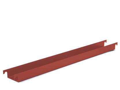 Kabelrinne für Eiermann Tischgestelle Für Tischgestell 110 cm (Eiermann 1)|Oxidrot