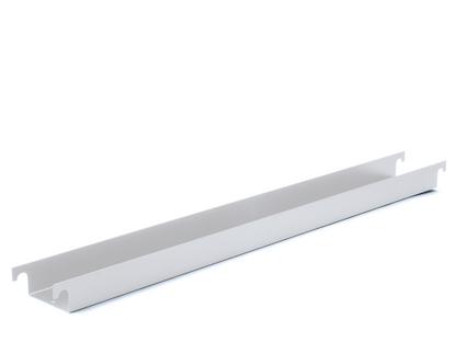 Kabelrinne für Eiermann Tischgestelle Für Tischgestell 110 cm (Eiermann 1)|Silber