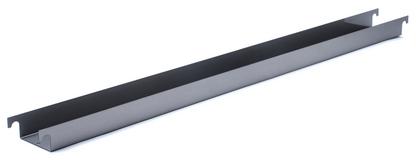 Kabelrinne für Eiermann Tischgestelle Für Tischgestell 135 cm (Eiermann 2)|Stahl farblos