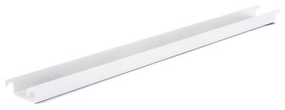 Kabelrinne für Eiermann Tischgestelle Für Tischgestell 135 cm (Eiermann 2)|Weiß