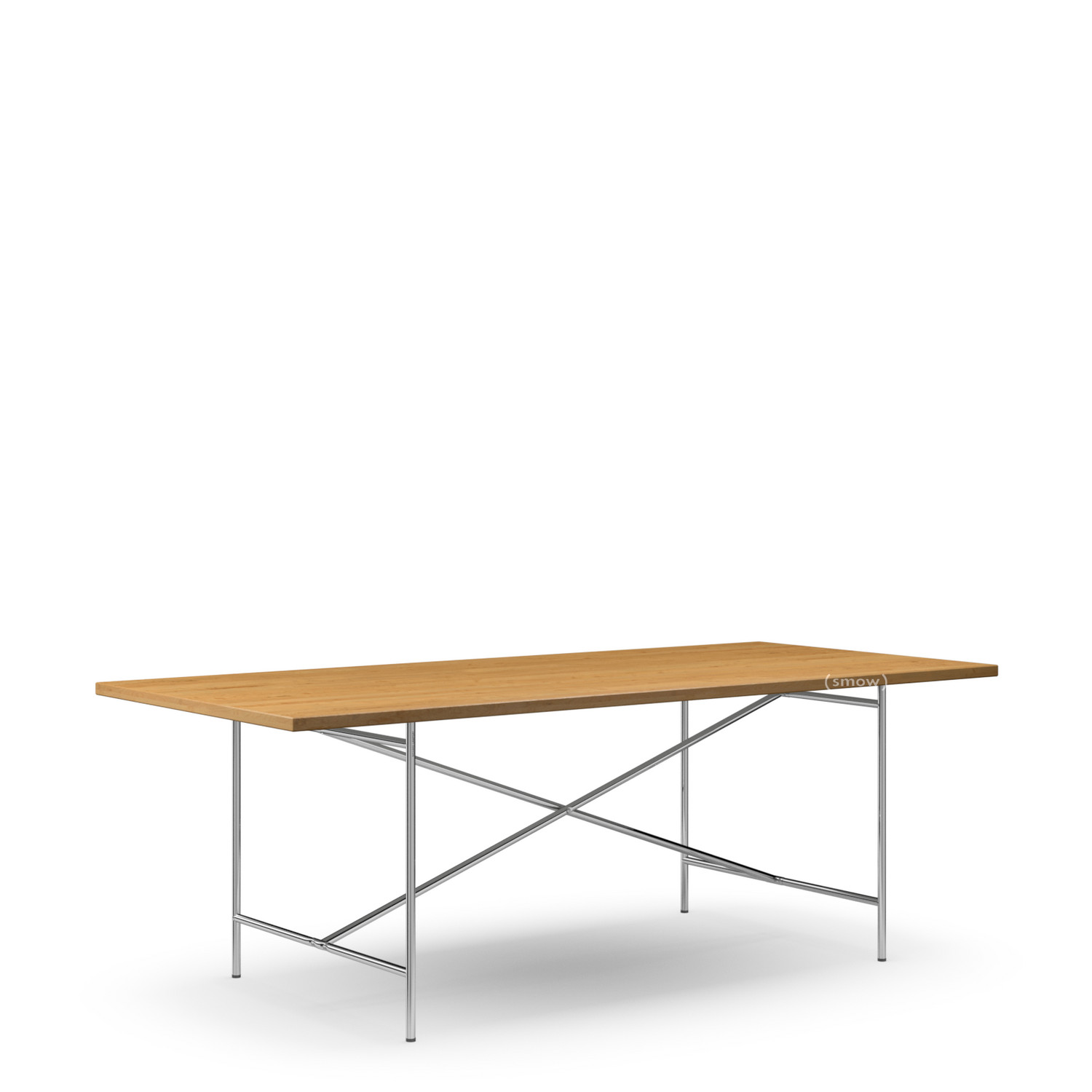 Richard Lampert Eiermann 2 Esstisch Eiche Natur 200 X 90 Cm Chrom Von Richard Lampert 2013 Designermobel Von Smow De