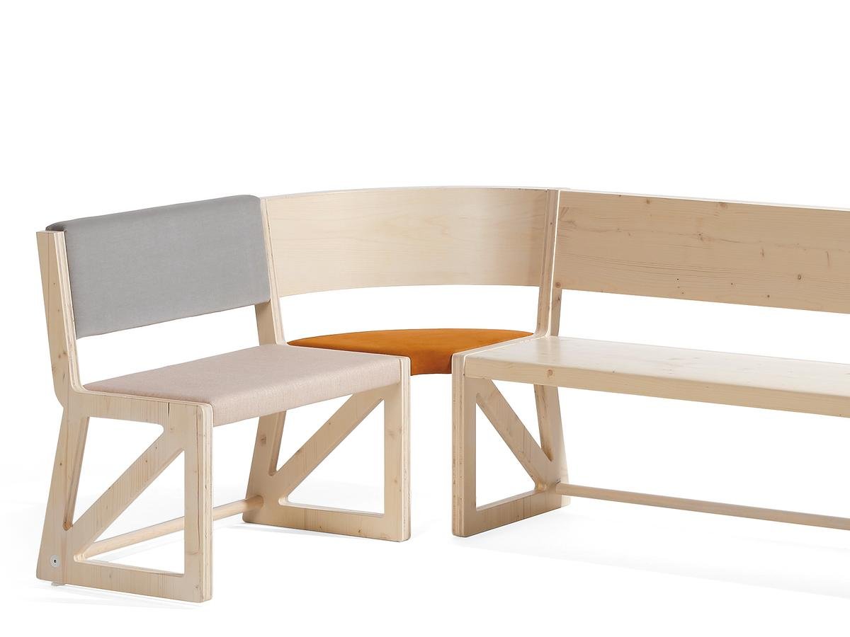 Richard lampert eckbankergänzung stijl von alexander seifried ... Eckbank berlin holz
