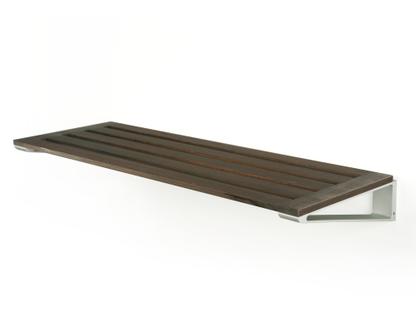 Knax Schuhablage Ablage 8 (80 cm)|Eiche tabak geölt|Grau