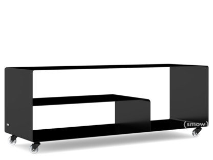Sideboard R 111N Einfarbig|Tiefschwarz (RAL 9005)|Transparentrollen