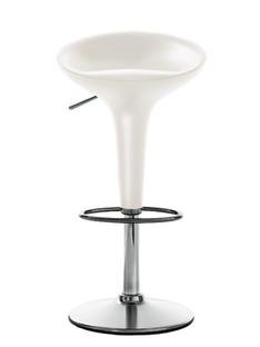 Bombo Stool höhenverstellbar (Sitzhöhe 50-74 cm)|Weiß