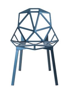 Chair_One Lackiert blau glänzend|Blau glänzend (5255)