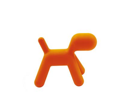 Puppy Large (H 55,5 x B 42 x T 69,5 cm)|Polyethylen (für den Außenbereich geeignet)|Orange matt (1001 C)