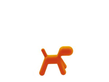 Puppy Small (H 34,5 x B 26 x T 42,5 cm)|Polyethylen (für den Außenbereich geeignet)|Orange matt (1001 C)