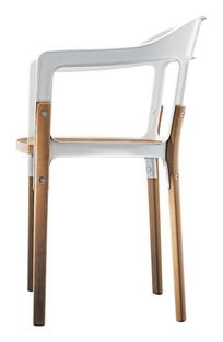 Steelwood Chair Weiß