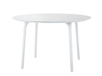 First Tisch Ø 120 cm|Weiß