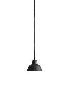 Workshop Lamp W1 (Ø 18 cm)|Schwarz glänzend