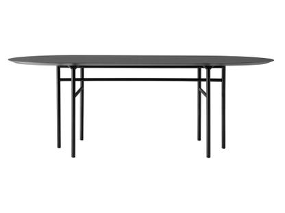 Snaregade Oval Table Linoleum charcoal