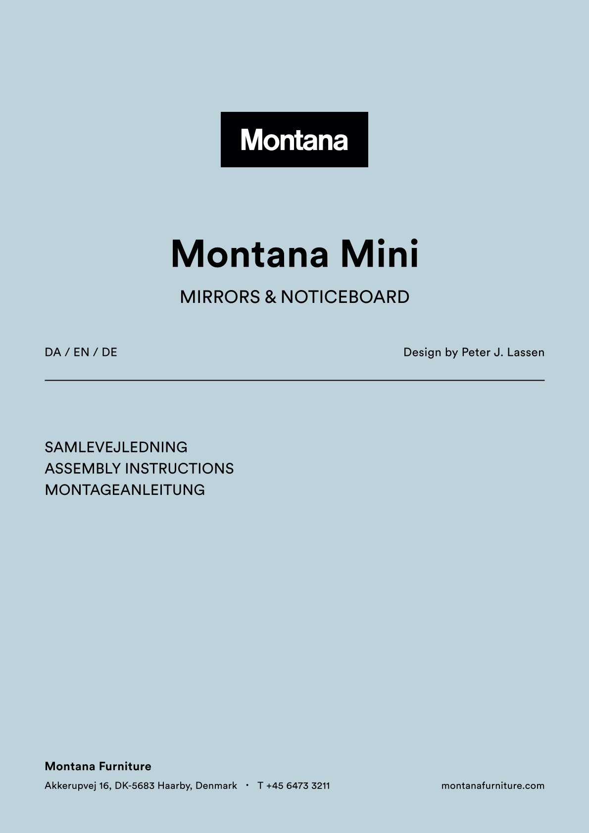 Montana Mini Mirror, H 35 cm x W 35 cm, New White