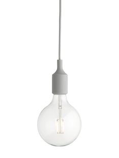 E27 Pendant Lamp Hellgrau