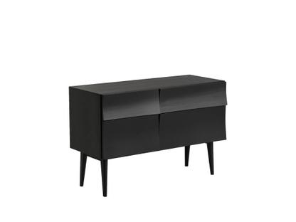 Reflect Sideboard Klein (B 105 cm)|Eiche schwarz gebeizt