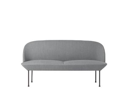 Oslo Sofa Zweisitzer|Stoff Fiord grey