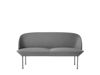 Oslo Sofa Zweisitzer|Stoff Steelcut grey