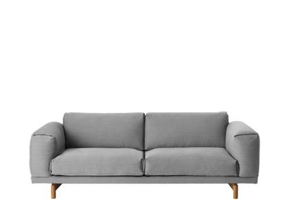 Rest Sofa Zweisitzer|Stoff Steelcut Trio grey