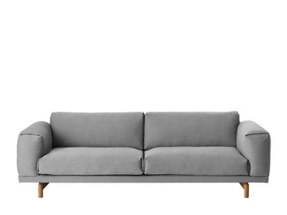 Rest Sofa Dreisitzer|Stoff Steelcut Trio grey