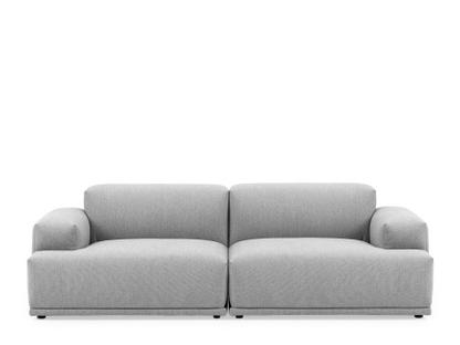 Connect Sofa Zweisitzer|Stoff Steelcut Trio grey