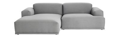 Connect Sofa Lounge Zweisitzer|Lounge-Modul links|Stoff Remix light grey