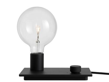 Control Table Lamp Schwarz - mit LED-Leuchtmittel