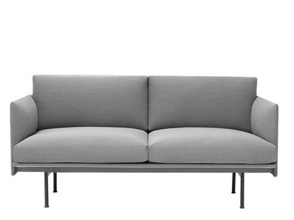 Outline Studio Sofa Stoff Steelcut Trio grey